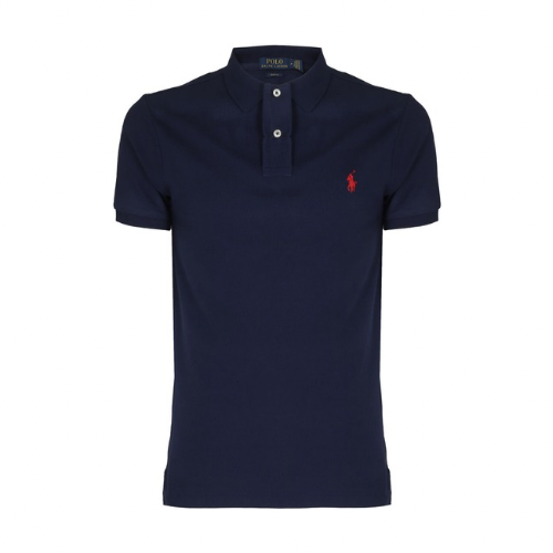 POLO RALPH LAUREN Custom Slim Fit Polo Newport Navy