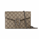GUCCI Dionysus GG Supreme chain wallet